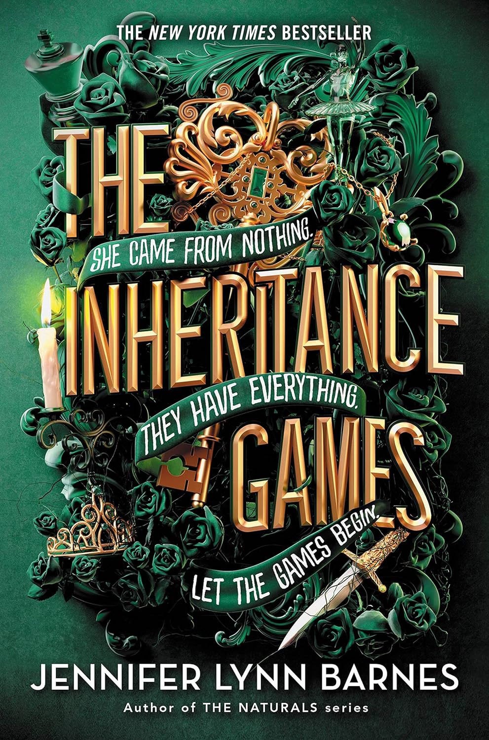 Book cover for The Inheritance Games