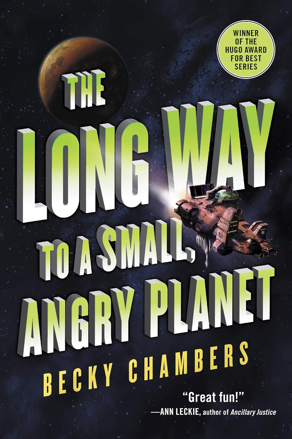Cover of The Long Way to a Small, Angry Planet