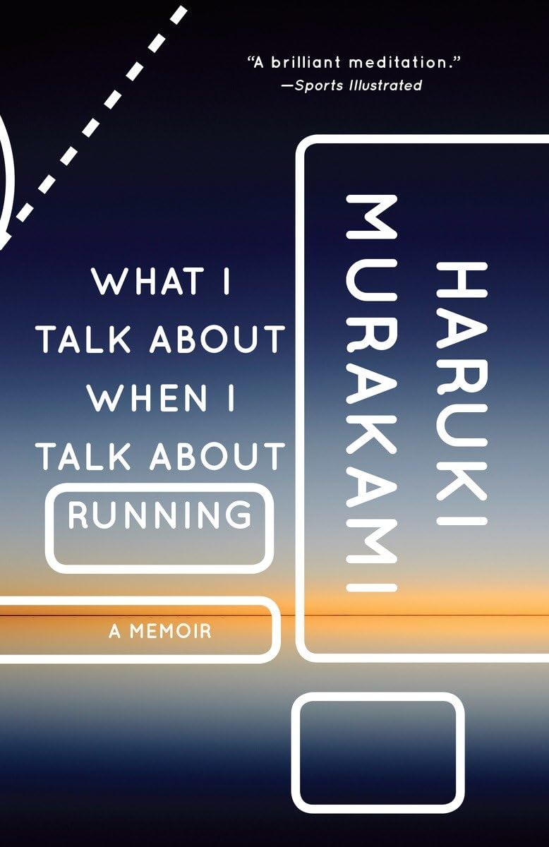 Book cover for What I Talk About When I Talk About Running