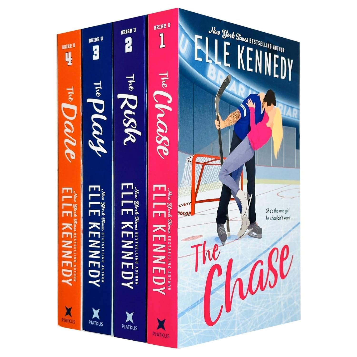 Cover of Briar U Series 4 Books Collection Set By Elle Kennedy