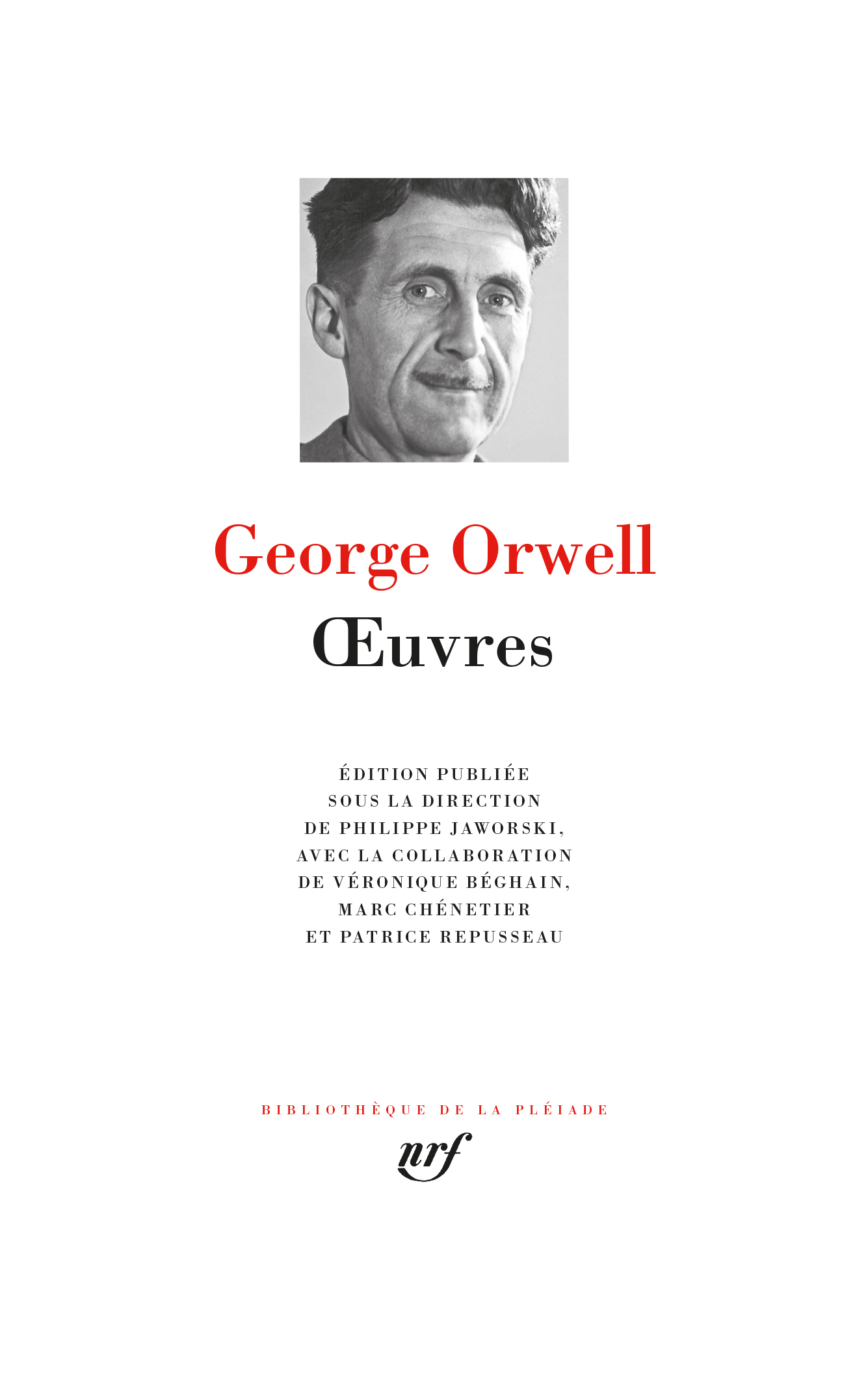 Cover of Oeuvres