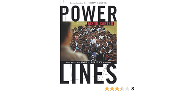 Cover of Power Lines : Two Years in South Africa's Borders