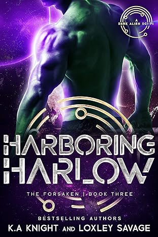 Cover of Harboring Harlow: A Dark Alien Sci-Fi