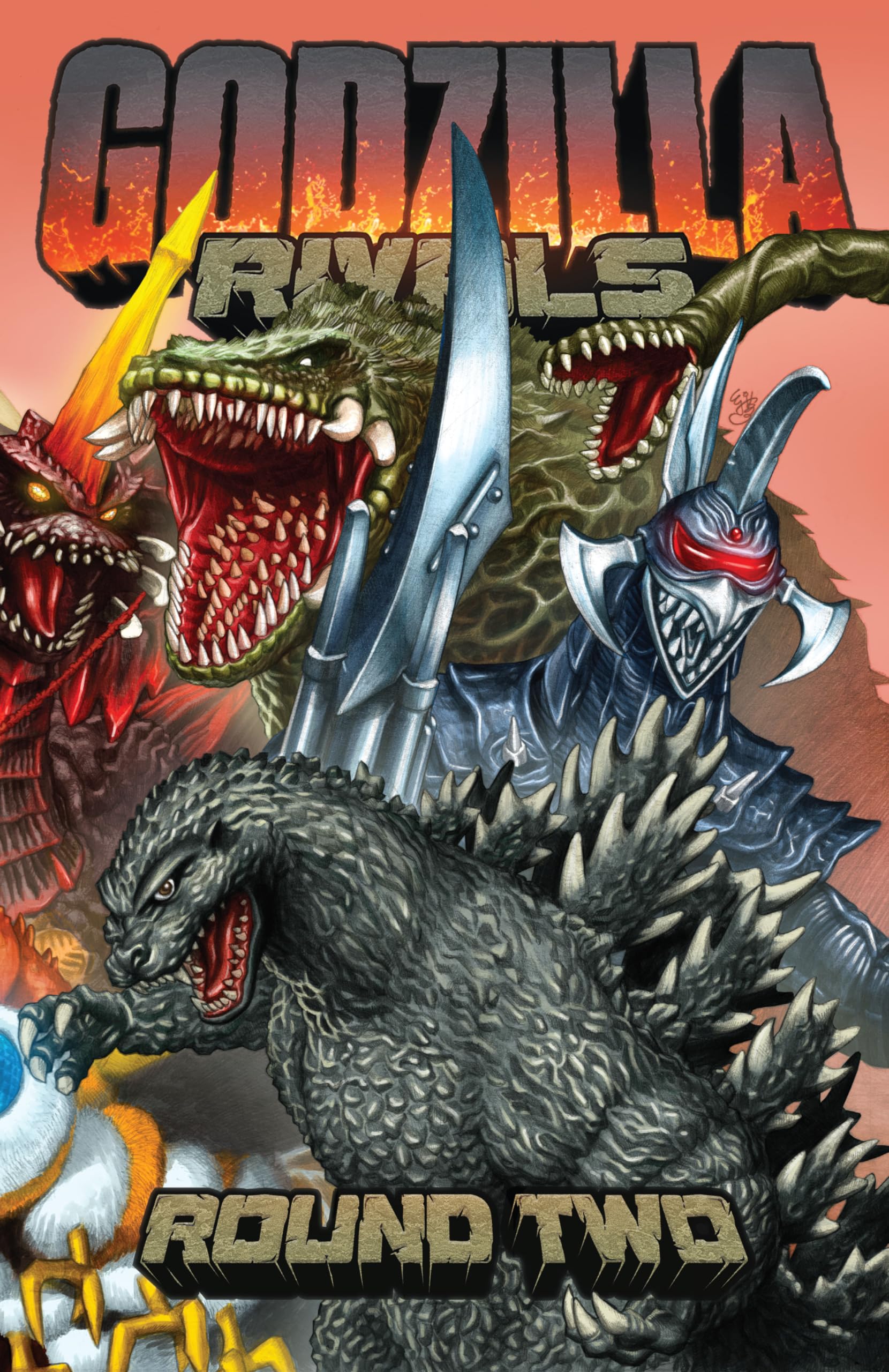 Cover of Godzilla Rivals: Round Two