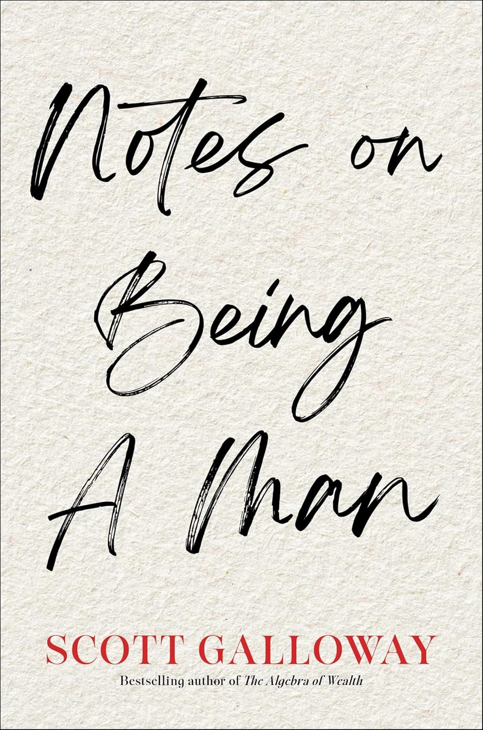 Notes on Being a Man cover