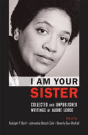 Cover of I Am Your Sister: Collected and Unpublished Writings