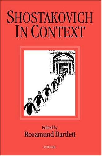 Cover of Shostakovich in Context