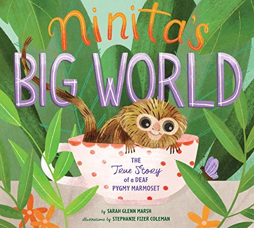 Cover of Ninita's Big World : The True Story of a Deaf Pygmy Marmoset