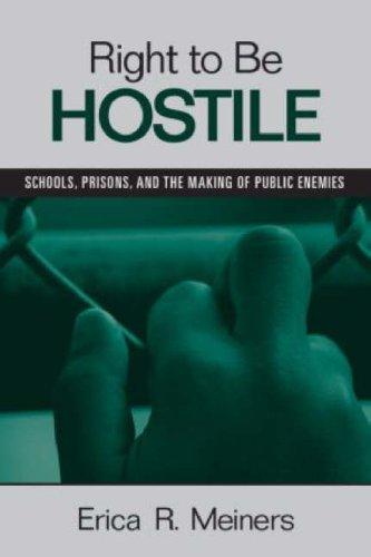 Cover of Right to Be Hostile: Schools, Prisons, and the Making of Public Enemies