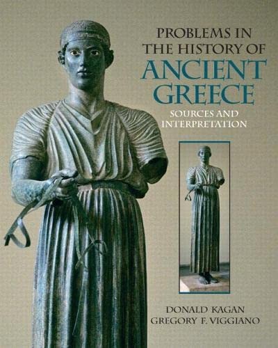 Cover of Problems in the History of Ancient Greece
