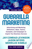 Cover of Guerrilla Marketing: Advertising and Marketing Definitions, Ideas, Tactics, Examples, and Campaigns to Inspire Your Business Success