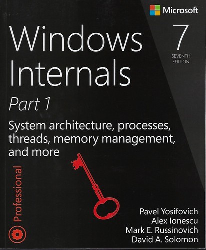 Cover of Windows Internals, Part 1: User Mode