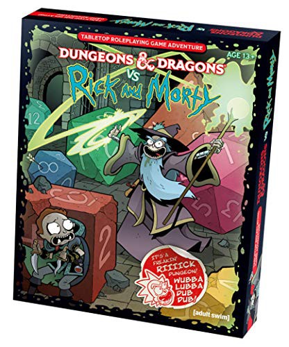 Cover of Dungeons & Dragons vs Rick and Morty