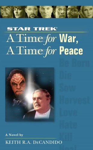 Cover of A Time for War, A Time for Peace