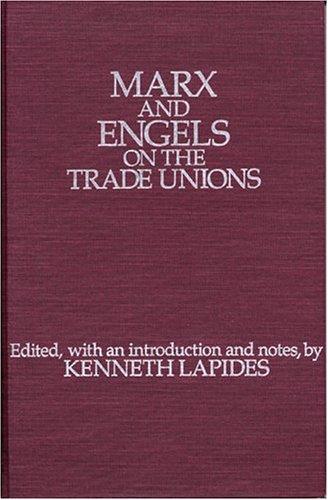 Cover of Marx and Engels on the Trade Unions