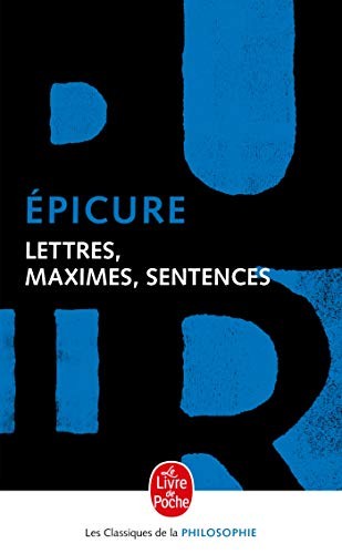 Cover of Lettres, maximes, sentences