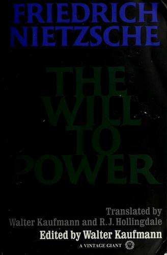 Cover of The Will to Power