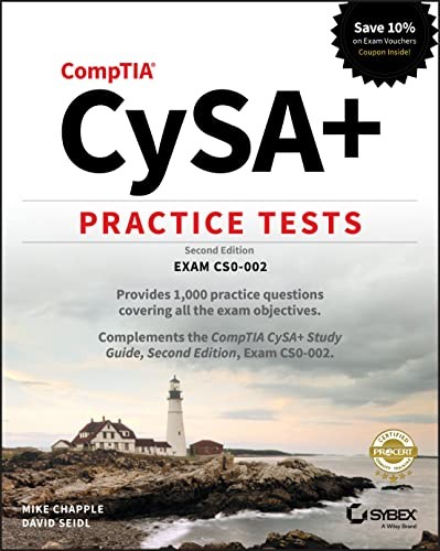 Cover of CompTIA CySA+ Practice Tests: Exam CS0-002