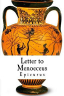 Cover of Letter to Menoeceus: Epicurus