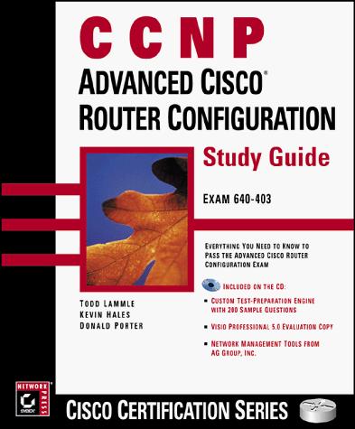 Cover of CCNP: Advanced Cisco Router Configuration Study Guide