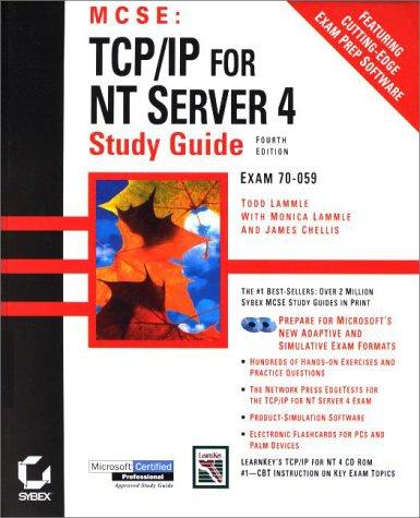 Cover of MCSE: TCP IP For NT Server 4 Study Guide Exam 70-059
