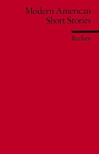 Cover of Modern American Short Stories