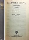 Cover of Selected Essays Letters Poems