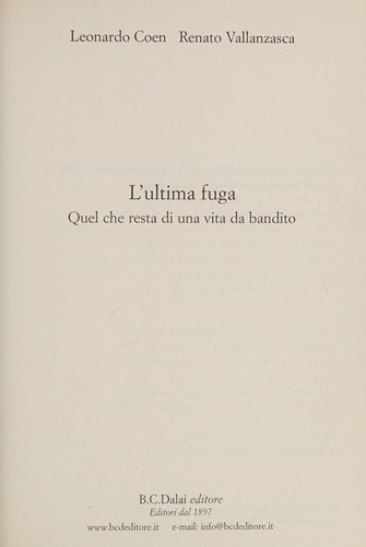 L'ultima fuga