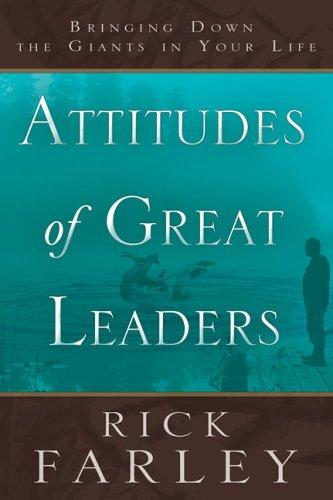 Cover of Attitudes of Great Leaders: Bringing Down the Giants in Your Life