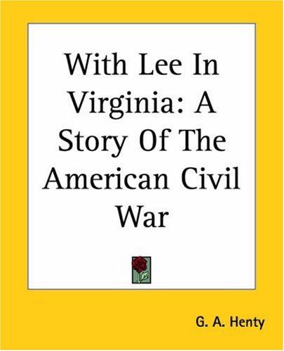 Cover of With Lee in Virginia
