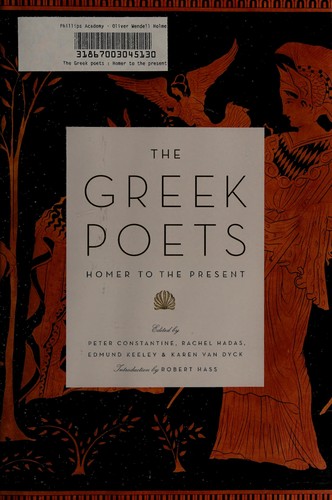 Cover of The Greek Poets: Homer to the Present