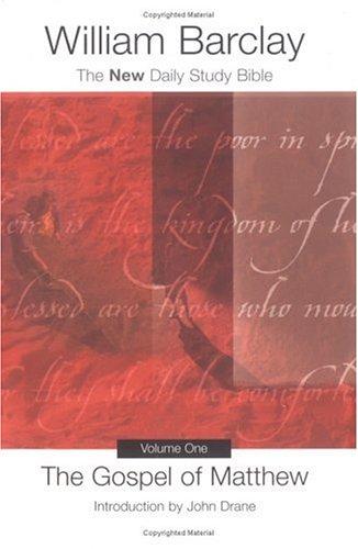 Cover of The Gospel of Matthew Volume I