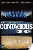 Cover of Becoming a Contagious Church: Increasing Your Church's Evangelistic Temperature