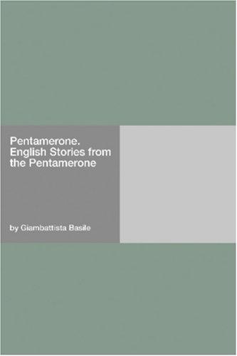 Cover of Pentamerone. English Stories from the Pentamerone