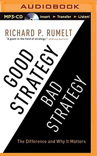 Cover of Good Strategy/Bad Strategy