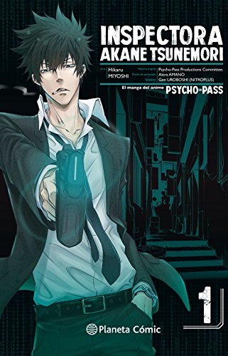 Cover of Psycho-Pass 1 Inspectora Akane Tsunemori