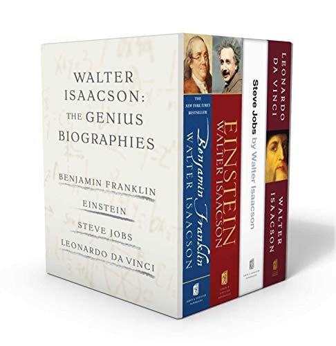 Walter Isaacson: The Genius Biographies: Benjamin Franklin, Einstein, and Steve Jobs