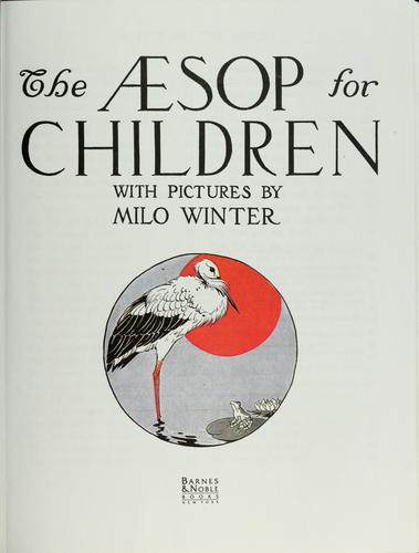 Cover of The Aesop for Children