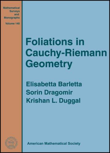 Cover of Foliations in Cauchy-Riemann Geometry
