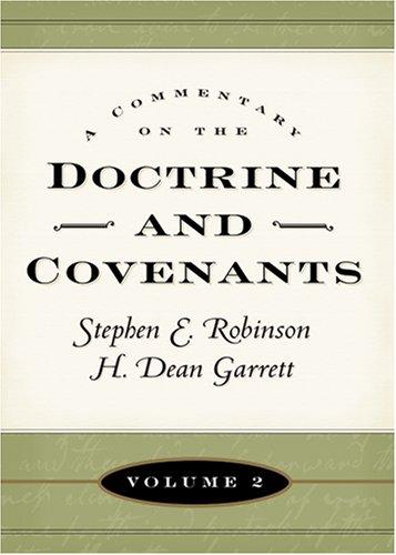 Cover of A Commentary on the Doctrine and Covenants, Vol 2