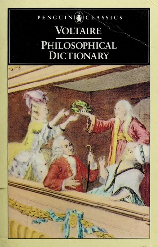 Cover of Philosophical dictionary