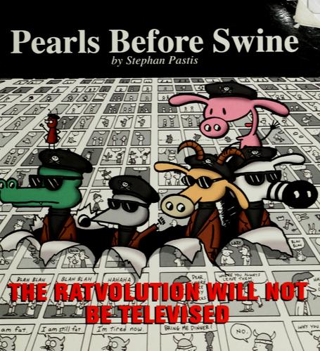 Cover of The Ratvolution Will Not Be Televised: A Pearls Before Swine Collection