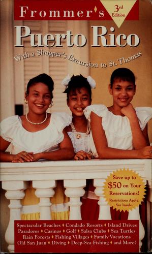 Cover of Frommer's Puerto Rico