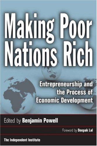 Cover of Making Poor Nations Rich: Entrepreneurship and the Process of Economic Development