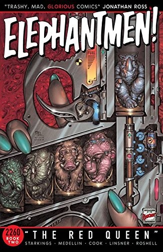 Cover of Elephantmen 2260 Book 2: The Red Queen