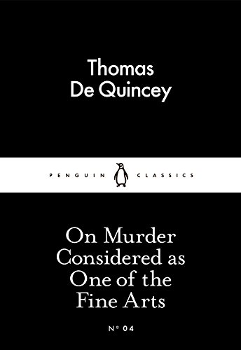 Cover of Little Black Classics On Murder Considered As One of the Fine Ac