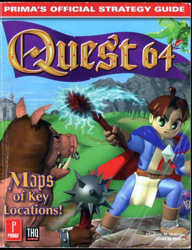 Cover of Quest 64 - Prima's Official Strategy Guide