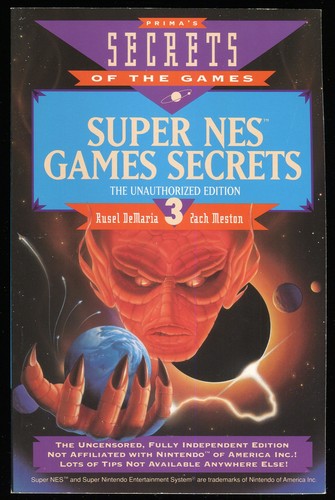 Cover of Super NES Games Secrets, Volume 3