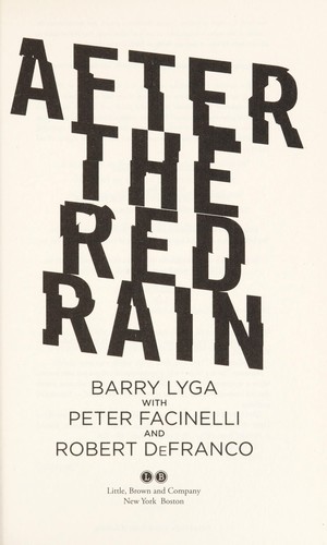 Cover of After the red rain