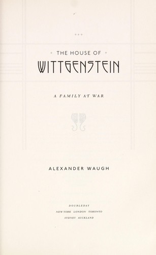 The House of Wittgenstein: A Family at War